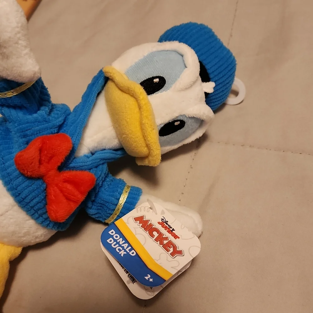 Disney Junior Mickey Mouse Beanbag Plush - Donald Duck, by Just Play - Picture 3 of 7